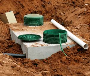 Septic Tank in ground